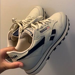 Men’s leather Reebok sneakers- final price